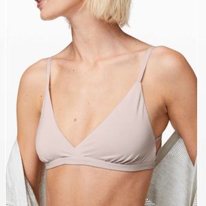 Lululemon Simply Strappy Bralette Size Small Pink Bliss
